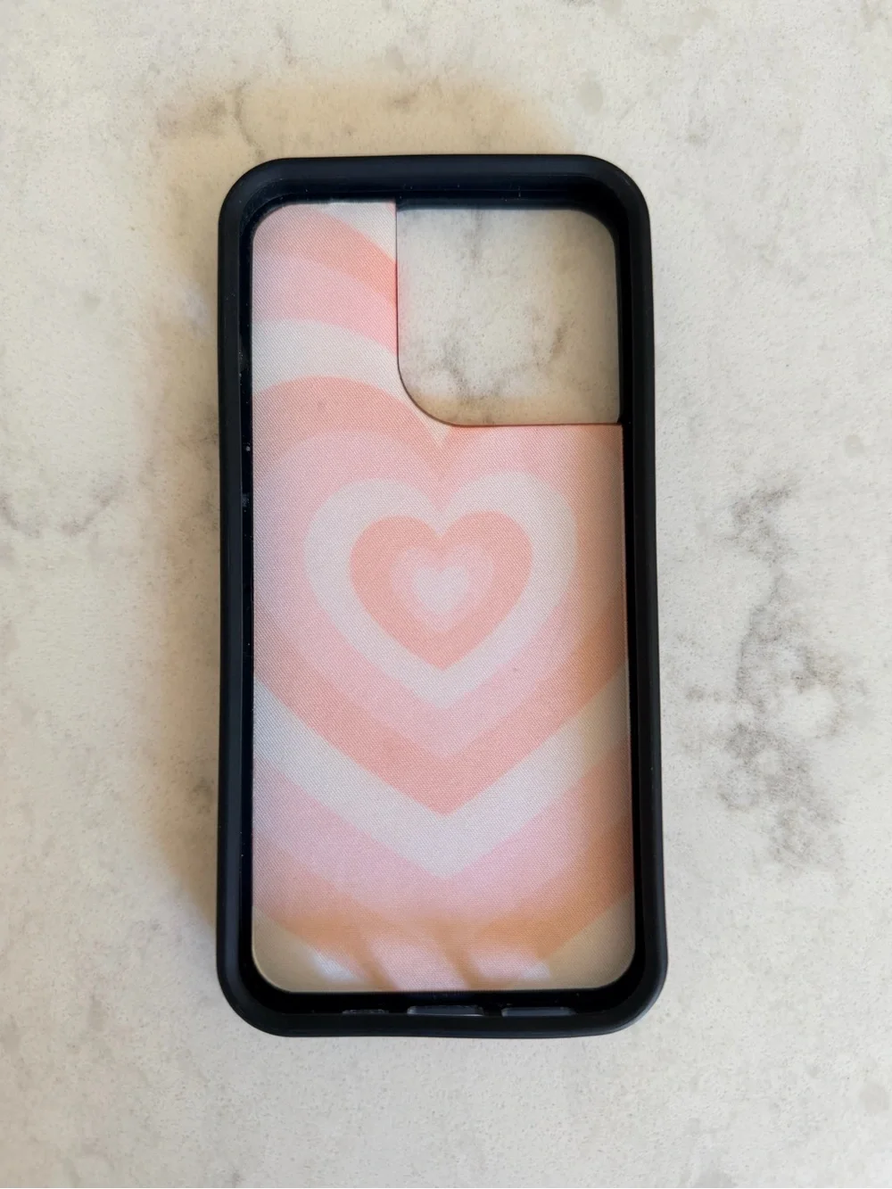 Wildflowers Red and Pink Heart Pattern Phone Case